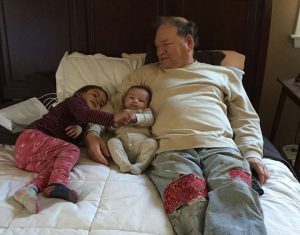 rest by hanging out with Grandpa